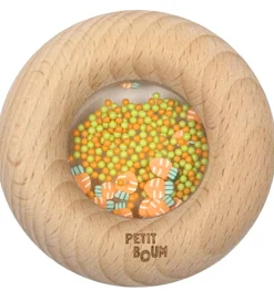 Petit Boum Sanselegetøj - Træ - Donut - Gulerødder