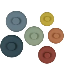 Petit Monkey Stabletårn - Silikone - Multifarvet