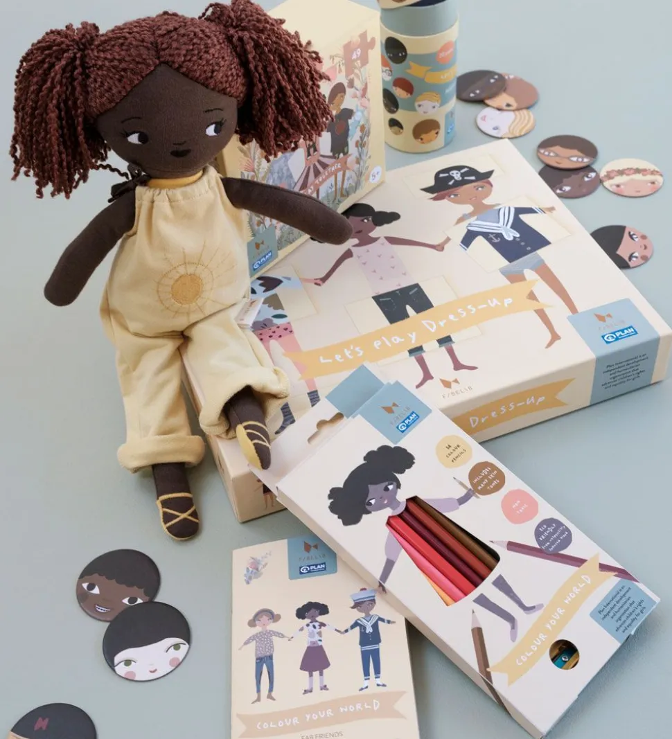 PLAN International x Fabelab Malebog - Colour Your World