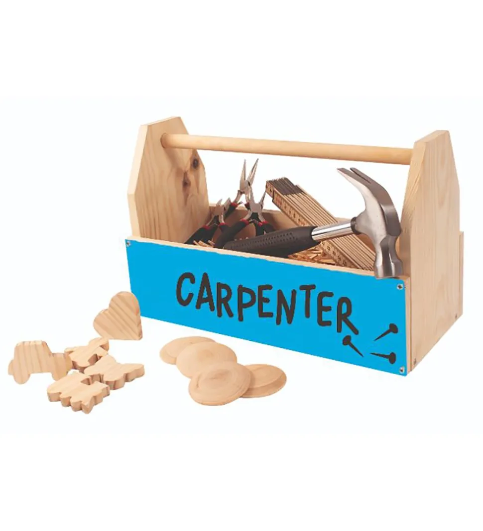 Playbox Byg-selv kasse - Træ