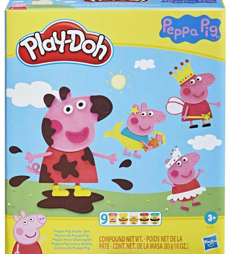 Play-Doh Modellervoks - Peppa Pig Stylin' Set