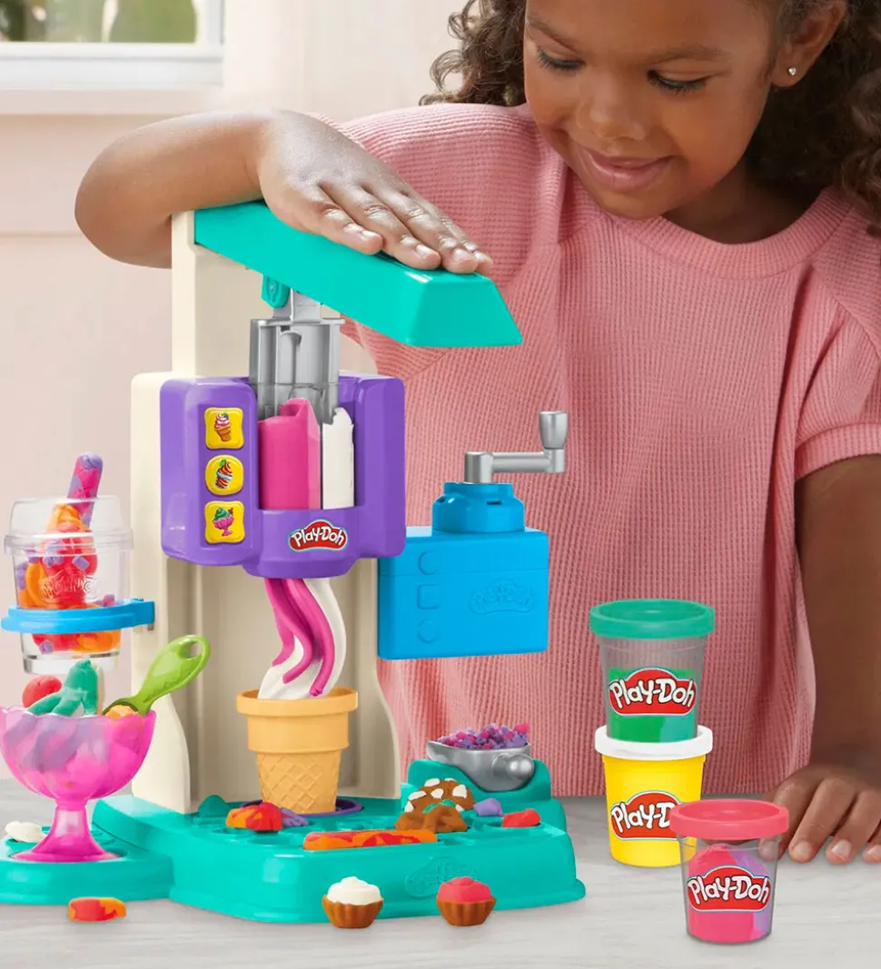 Play-Doh Modellervoks - Rainbow Swirl Ice Cream