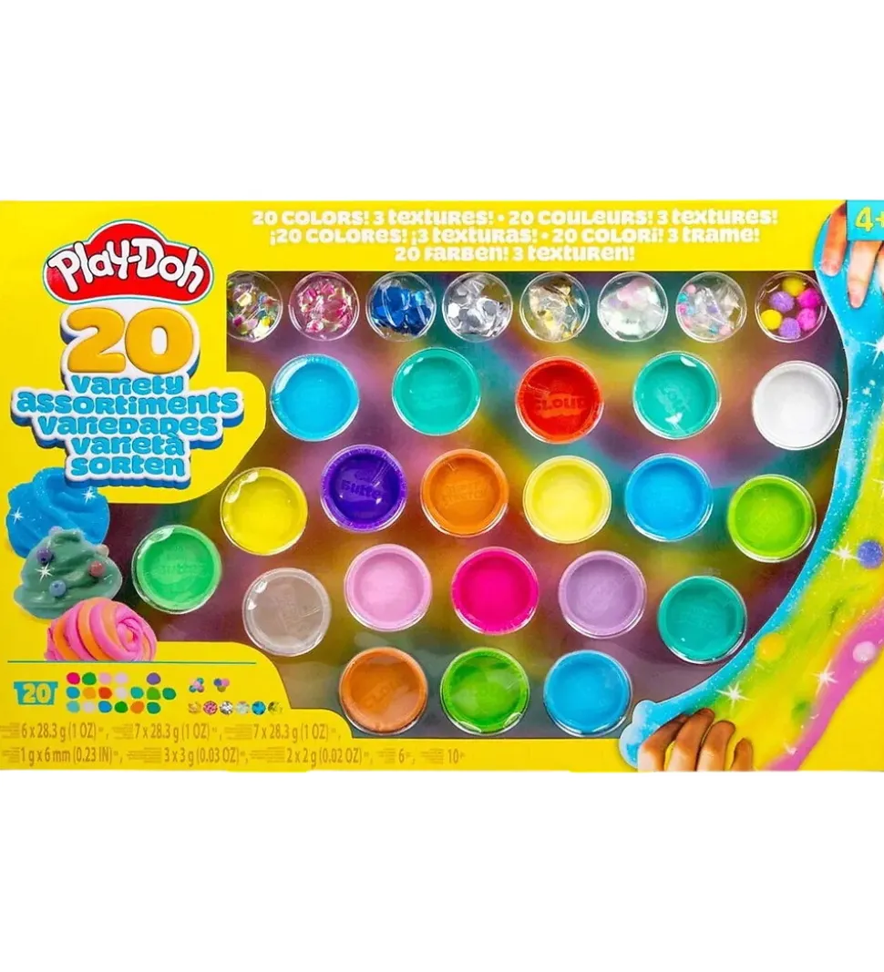 Play-Doh Slim - Mix & Play Variety - 20-pak