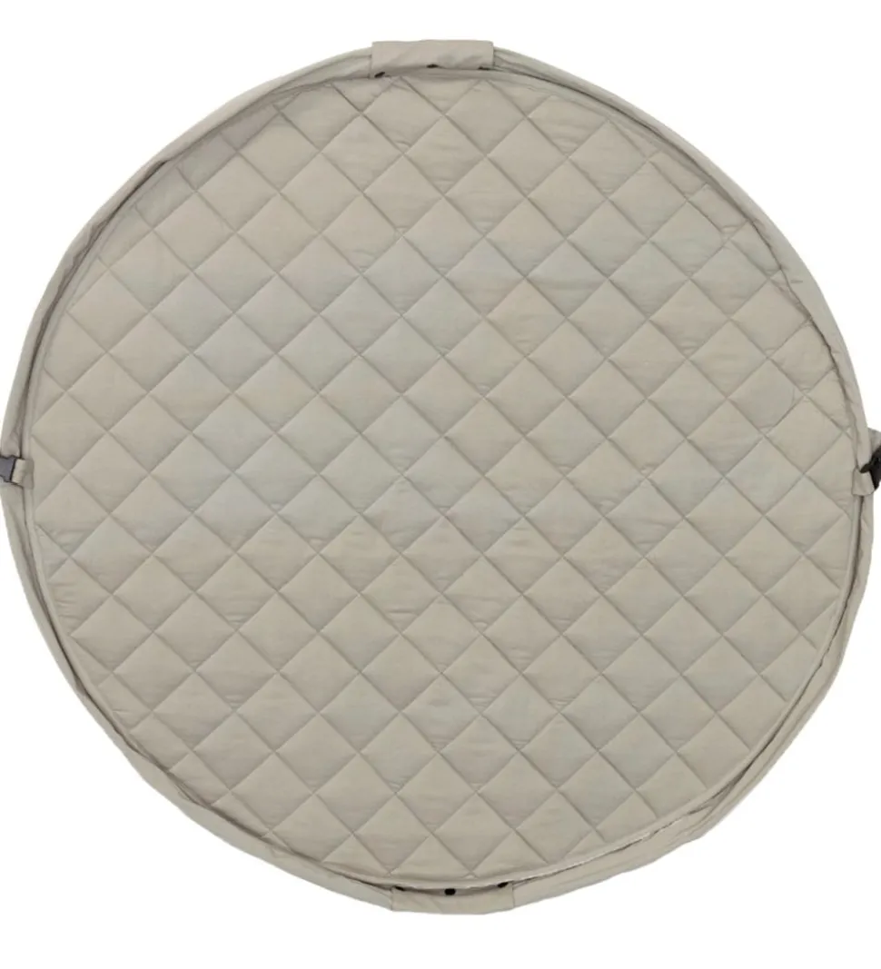 Play&Go Legetøjstæppe - Ø120 - Soft Organic - Meadow Green