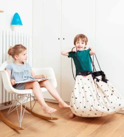 Play&Go Legetøjstæppe - Ø140 cm - Paint Wipes