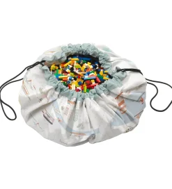 Play&Go Legetøjstæppe - 140 cm - 2-i-1 - City