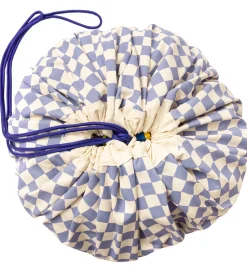 Play&Go Legetøjstæppe - Ø140 cm - Vichy Purple