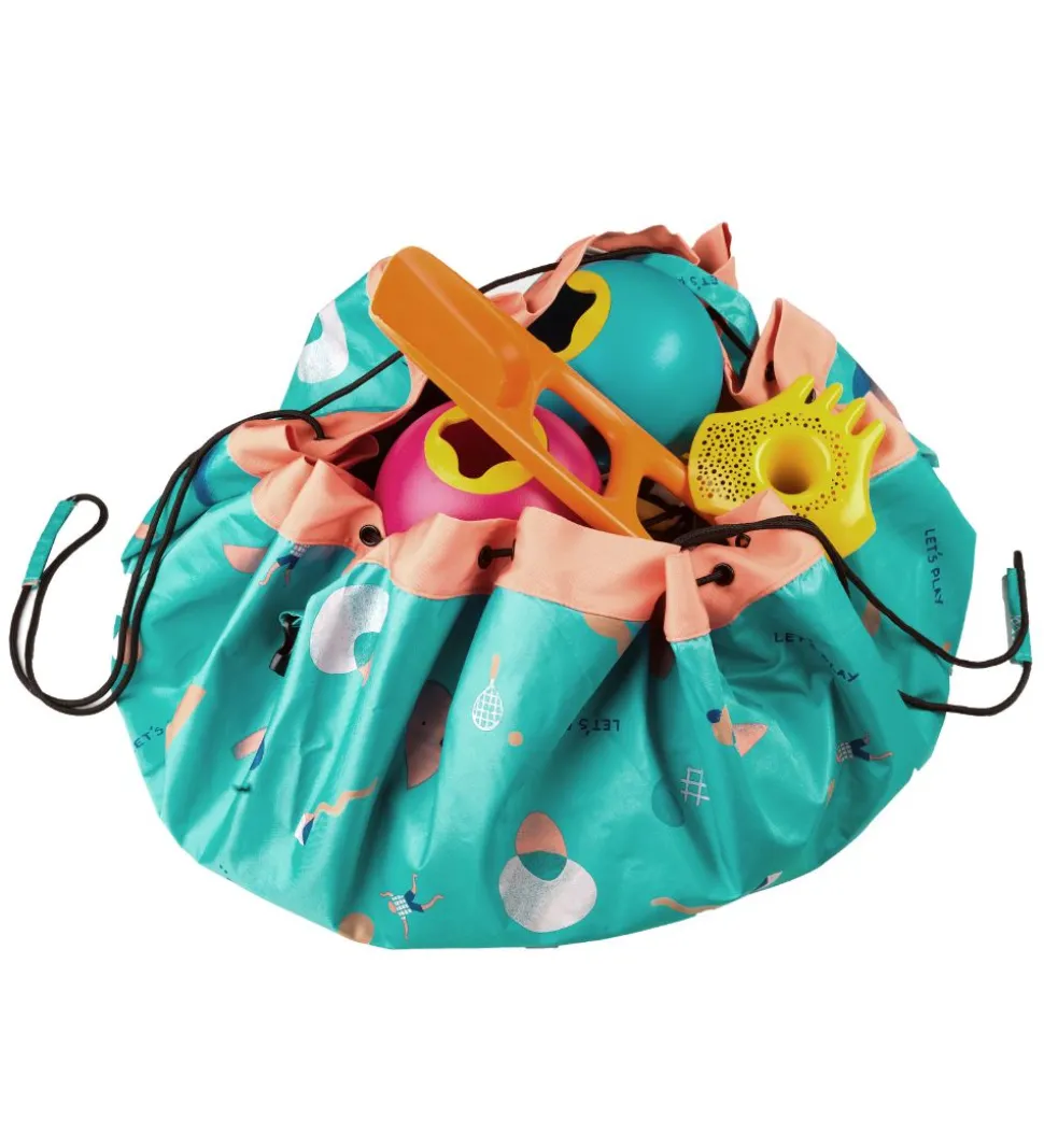 Play&Go Legetøjstæppe - Outdoor - Ø140 cm - Play