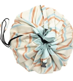 Play&Go Legetøjstæppe - Outdoor - Ø140 cm - Stripes