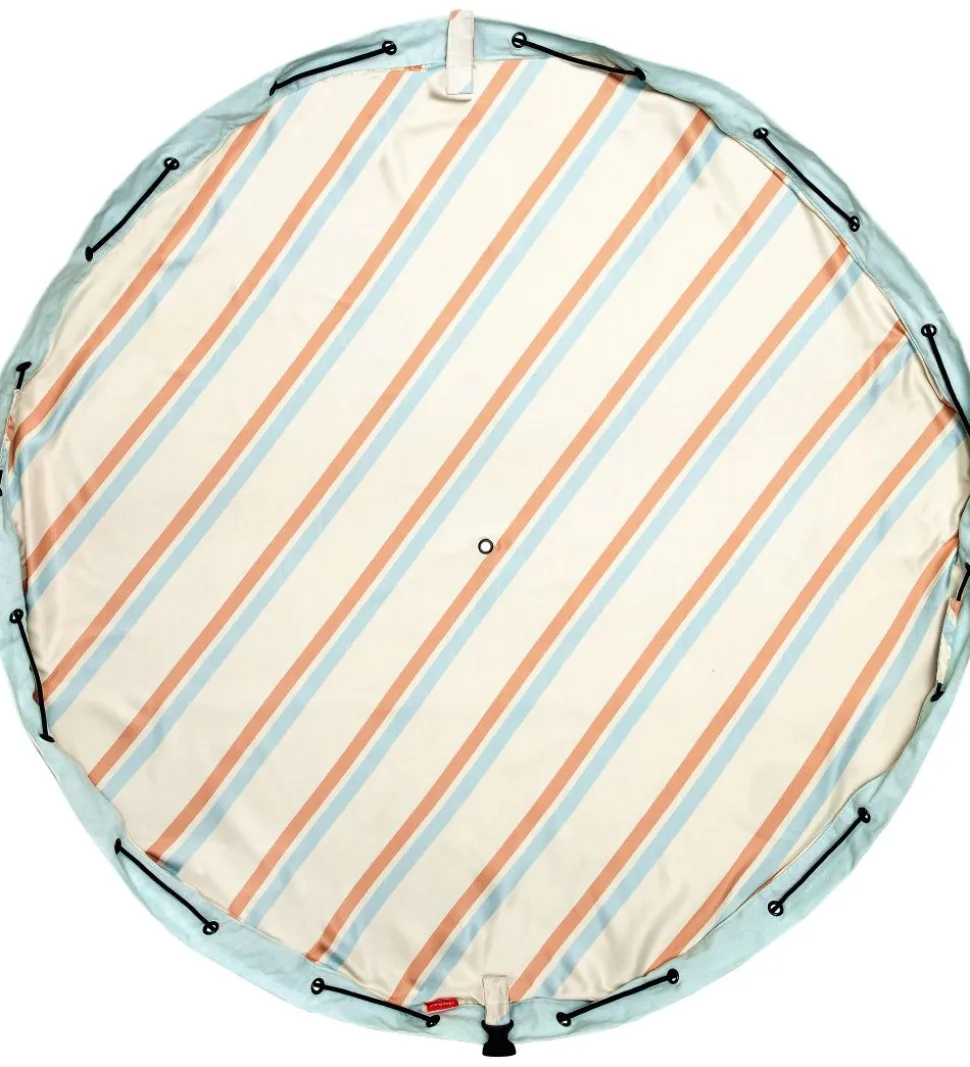 Play&Go Legetøjstæppe - Outdoor - Ø140 cm - Stripes
