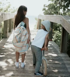 Play&Go Legetøjstæppe - Outdoor - Ø140 cm - Stripes