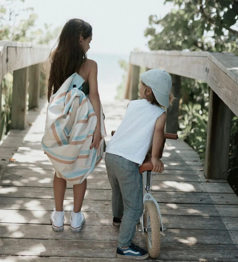 Play&Go Legetøjstæppe - Outdoor - Ø140 cm - Stripes