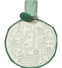 Play&Go Legetøjstæppe/Kurv - 2-i-1 - Roadmap