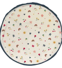 Play&Go Legetøjstæppe/Opbevaring - 140 cm - 2-i-1- Funny Days