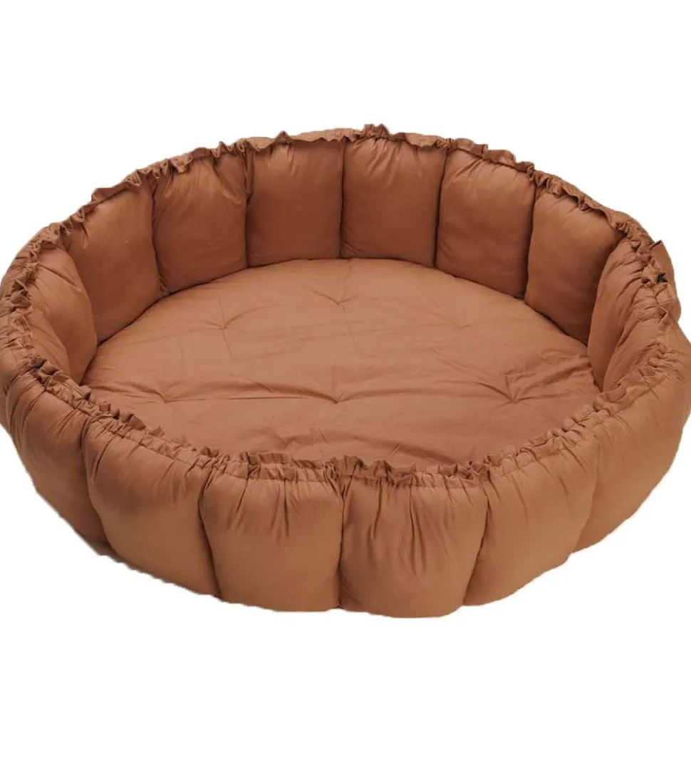 Play&Go Legetæppe - 3-i-1 - Ø130 cm - Tawny Brown