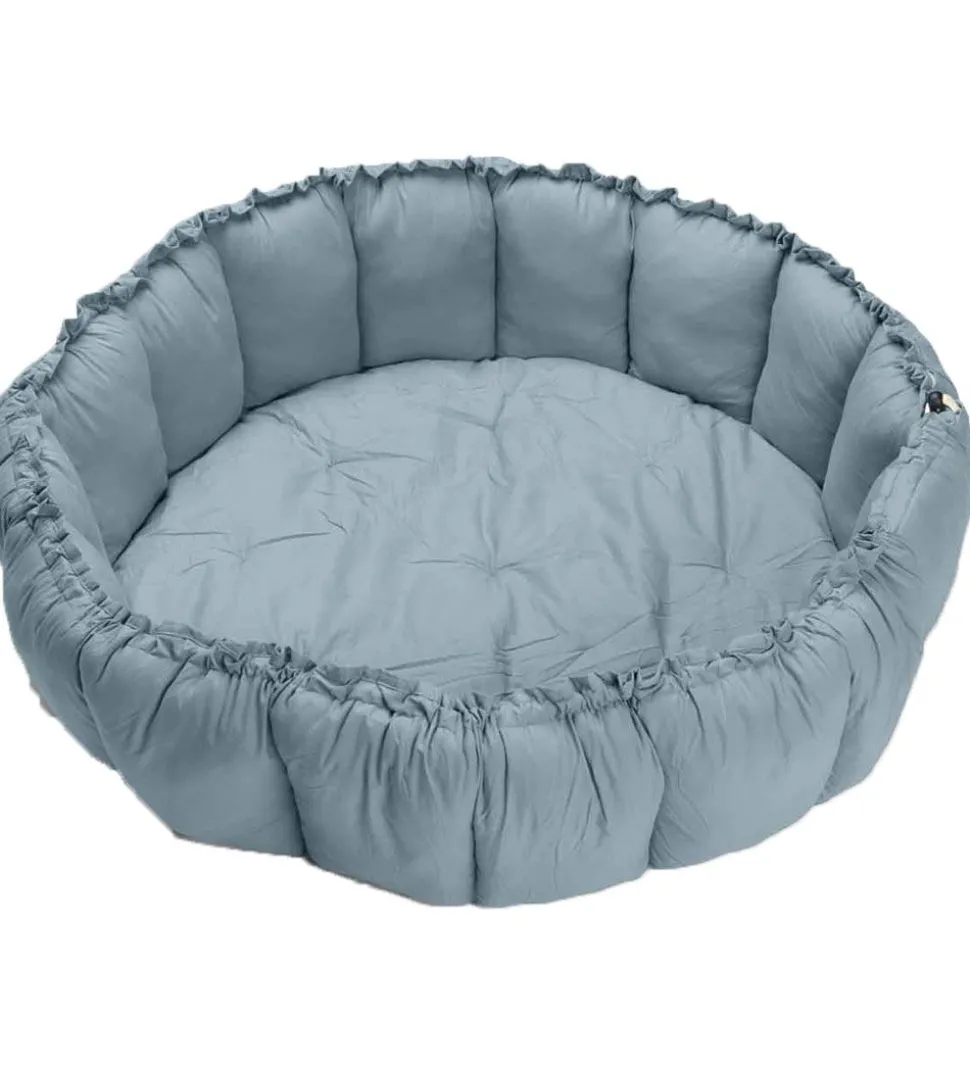 Play&Go Legetæppe - 3-i-1 - Ø130 cm - Dusty Blue