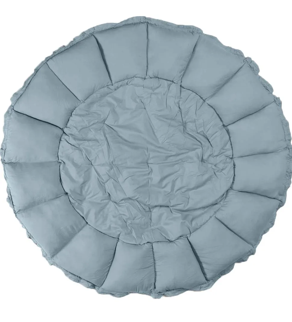 Play&Go Legetæppe - 3-i-1 - Ø130 cm - Dusty Blue