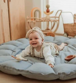 Play&Go Legetæppe - 3-i-1 - Ø130 cm - Dusty Blue