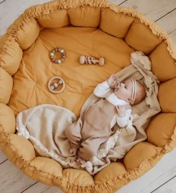 Play&Go Legetæppe - 3-i-1 - Ø130 cm - Mustard