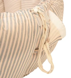 Play&Go Legetæppe - 3-i-1 - Ø130 cm - Bloom Stripes Blue