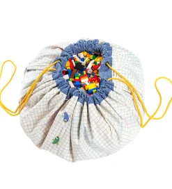 Play&Go x Moulin Roty Legetøjstæppe - Ø140 cm - Les Toupitis