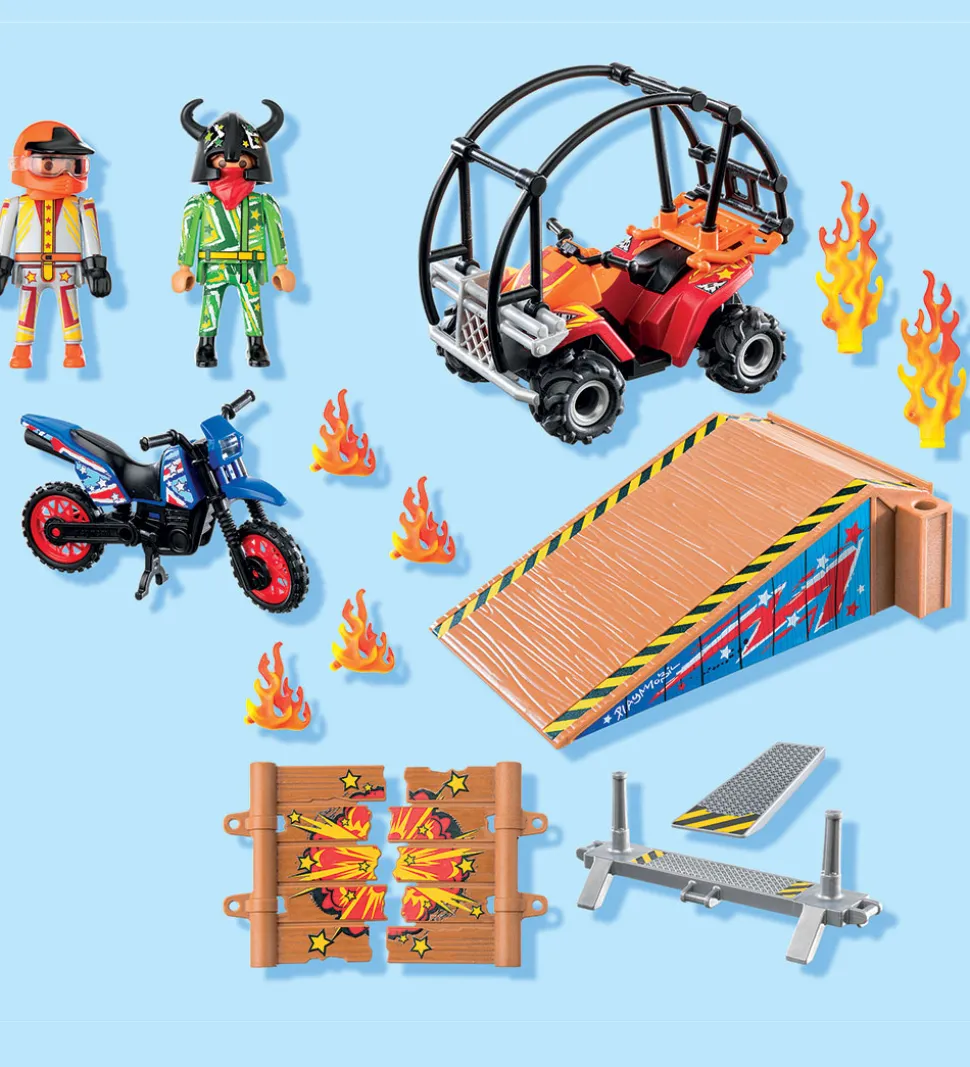 Playmobil Action Heroes - Stunt Show - 71808 - 44 Dele