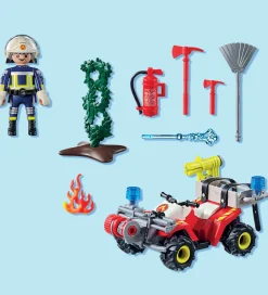 Playmobil Action Heroes - Brandbekæmper Quad - 71825 - 47 Dele