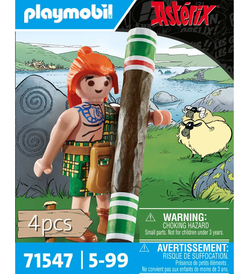 Playmobil Asterix - MacAroon - 71547 - 4 Dele