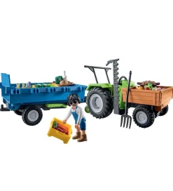 Playmobil Country - Traktor m. Trailer - 71249 - 42 Dele