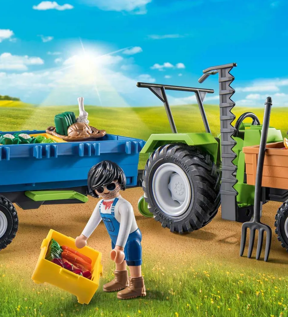 Playmobil Country - Traktor m. Trailer - 71249 - 42 Dele