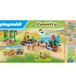 Playmobil Country - Traktor med Anhænger o... - 71442 - 117 Dele