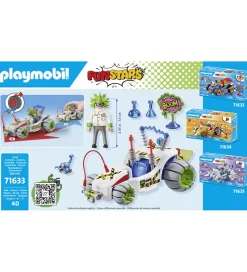 Playmobil Funstars - Racing Professor - 71633 - 40 Dele