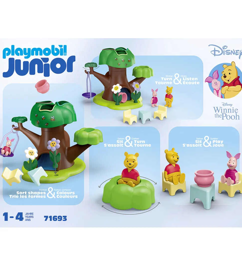 Playmobil Junior - Disney - Plys og Grislin... - 71693 - 17 Dele