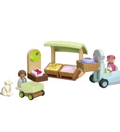 Playmobil Junior - Økologisk Markedsbod og... - 71691 - 17 Dele