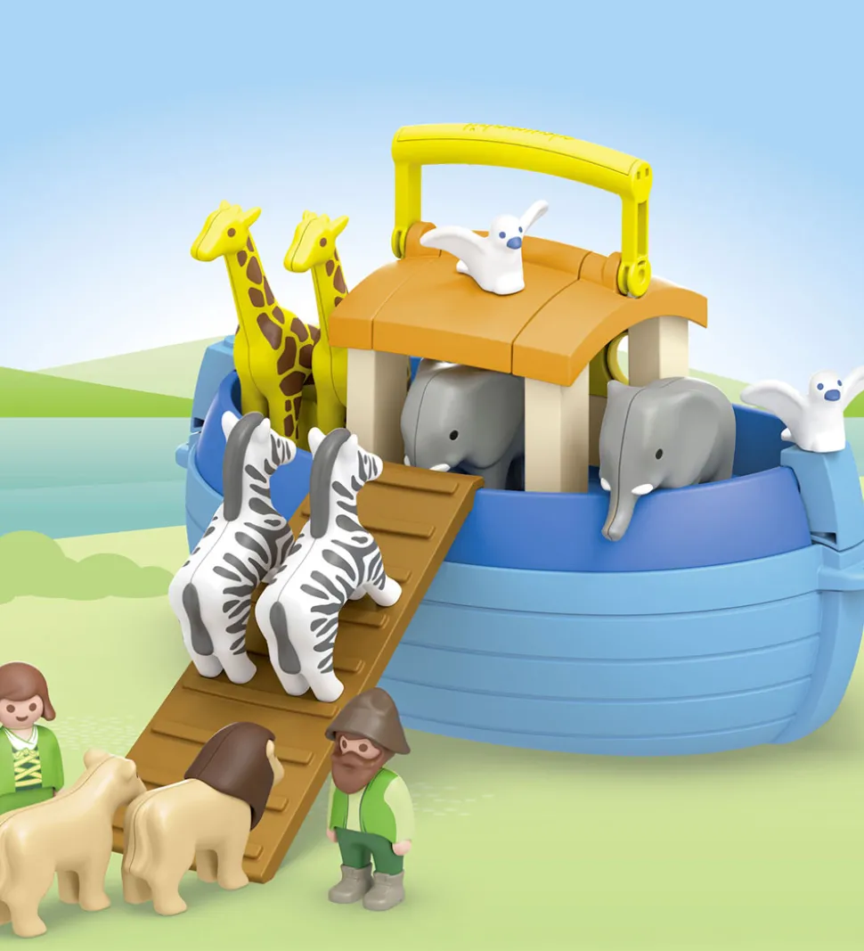 Playmobil Junior - My Take Along Noah's Ark - 71681 - 15 Dele