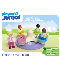 Playmobil Junior - Talkarrusel - 71701 - 5 Dele