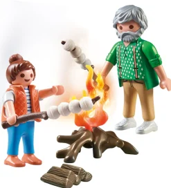 Playmobil My Life - Lejrbål med Skumfiduser - 71513 - 15 Dele