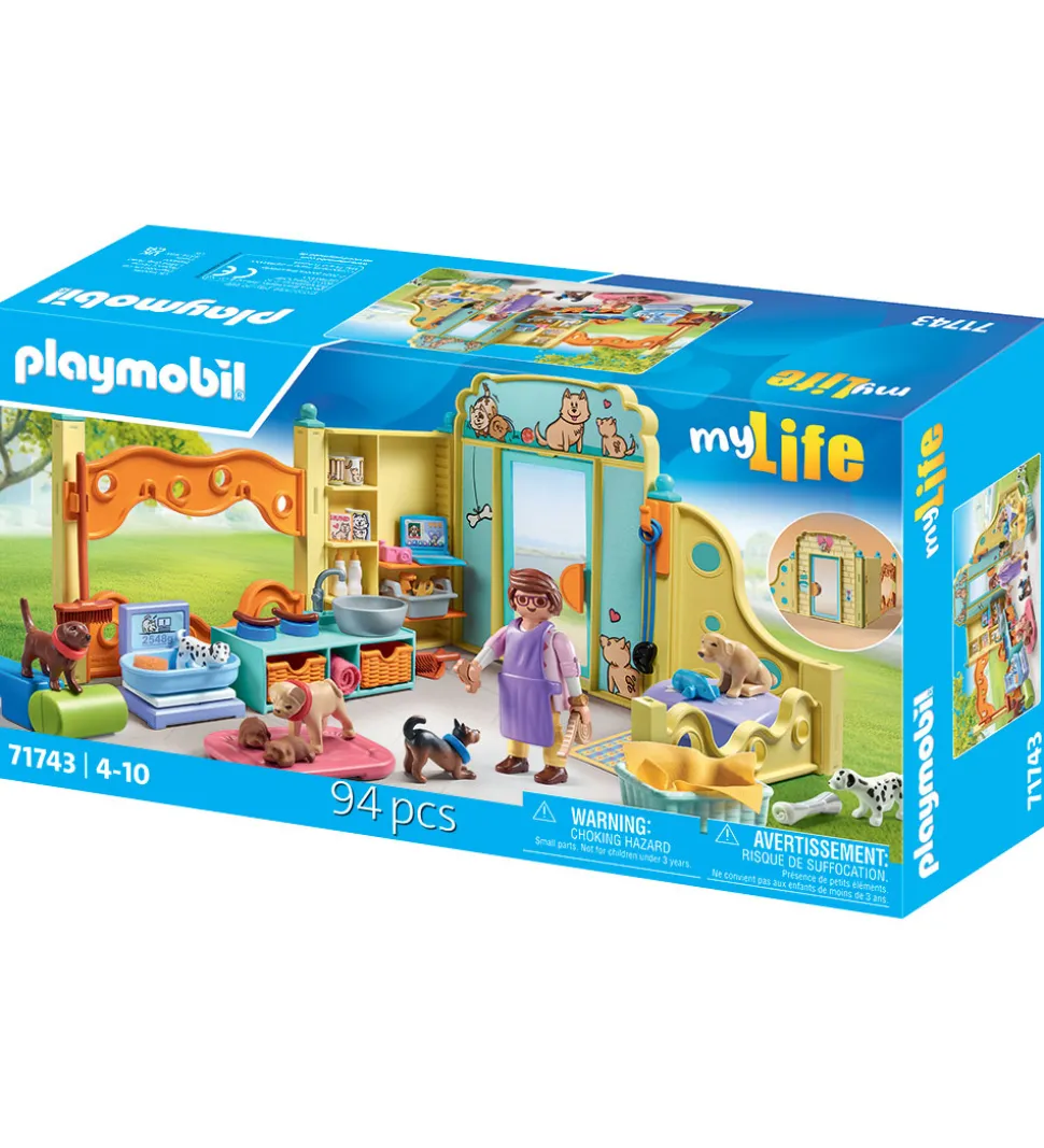 Playmobil MyLife - Hvalpeplejecenter - 71743 - 94 Dele
