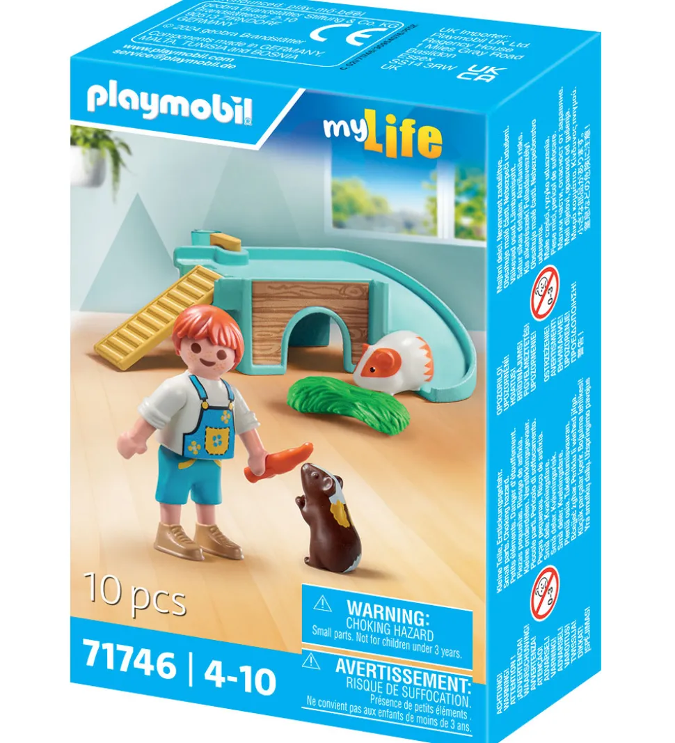 Playmobil MyLife - Marsvinehus - 71746 - 10 Dele