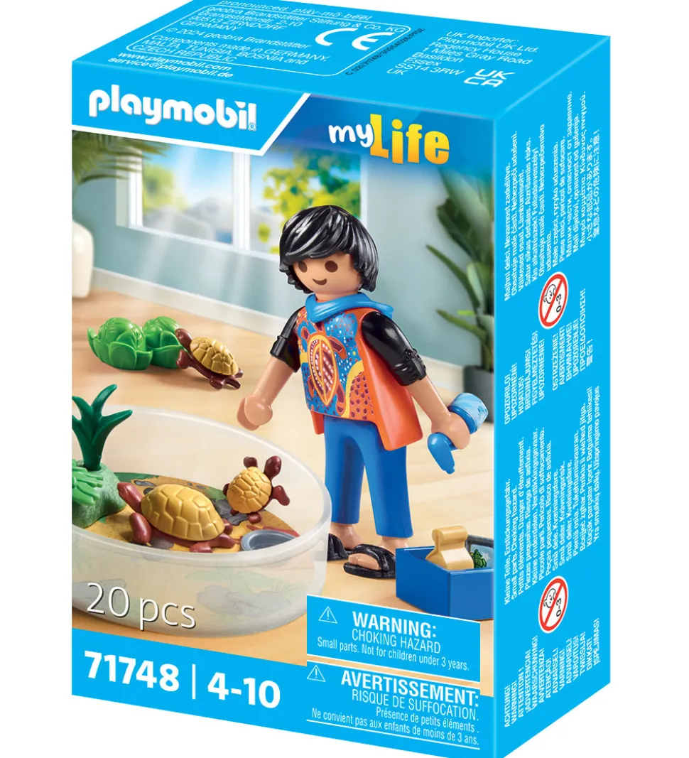 Playmobil MyLife - Skildpaddeterrarium - 71748 - 20 Dele