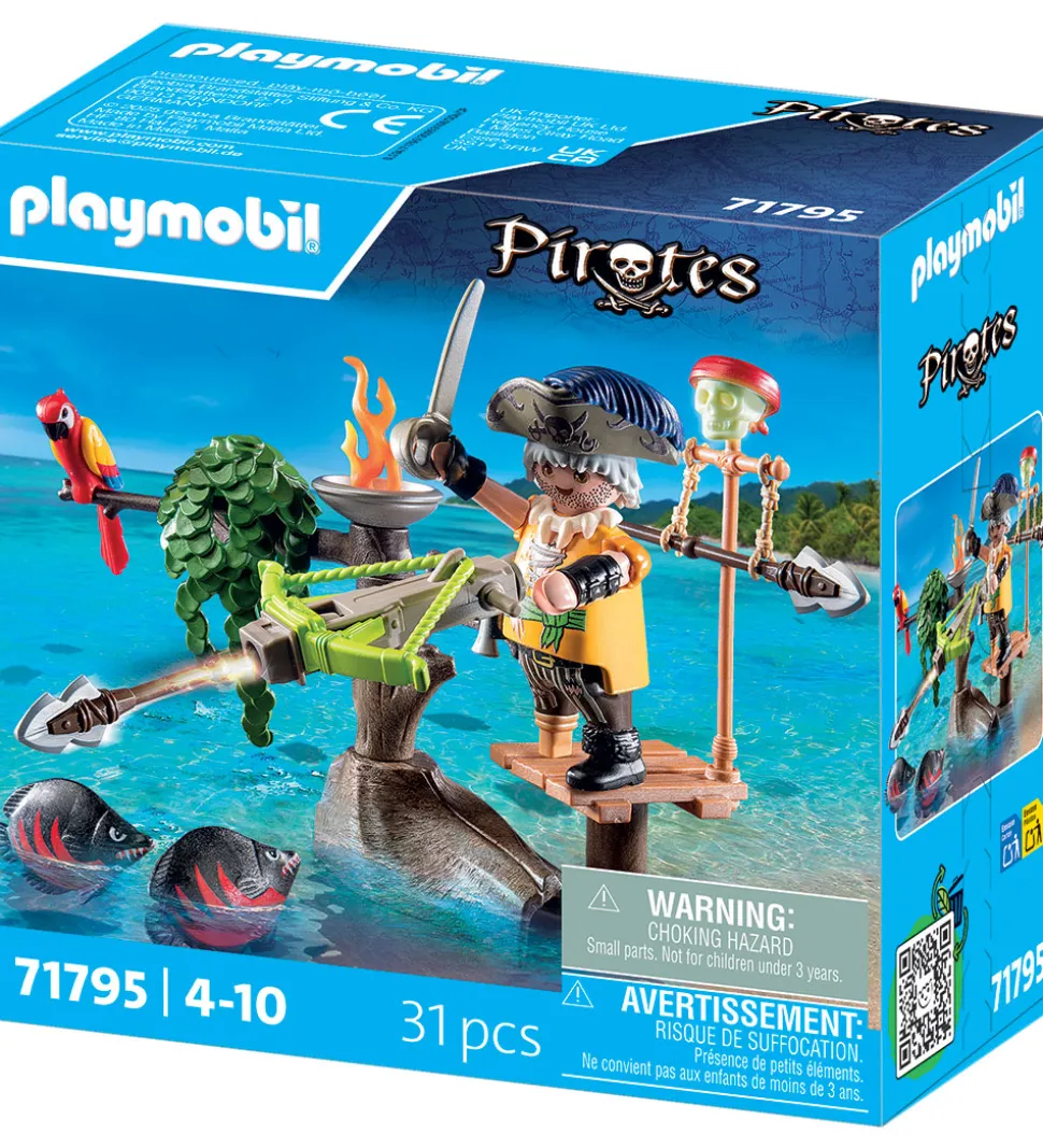 Playmobil Pirates - Pirat m. Ballista - 71795 - 31 Dele