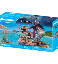Playmobil Pirates - Piratflåde med Skat - 71794 - 41 Dele
