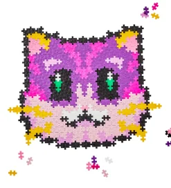 Plus-Plus Puzzle By Number - 500 stk. - Kitten