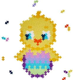 Plus-Plus Puzzle By Number - 250 stk. - Chick
