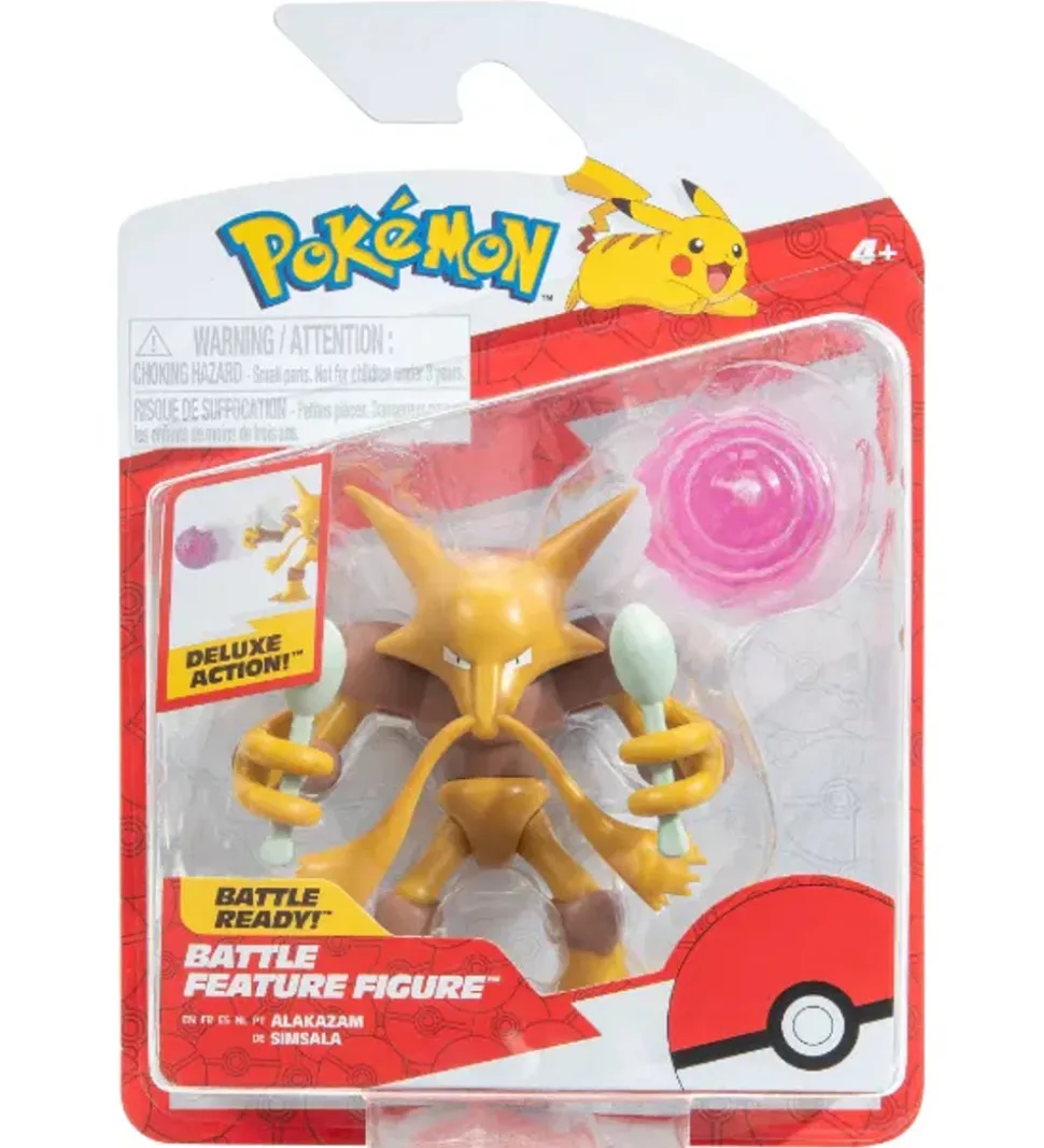 Pokémon Actionfigur - Battle Feature Figure - Alakazam