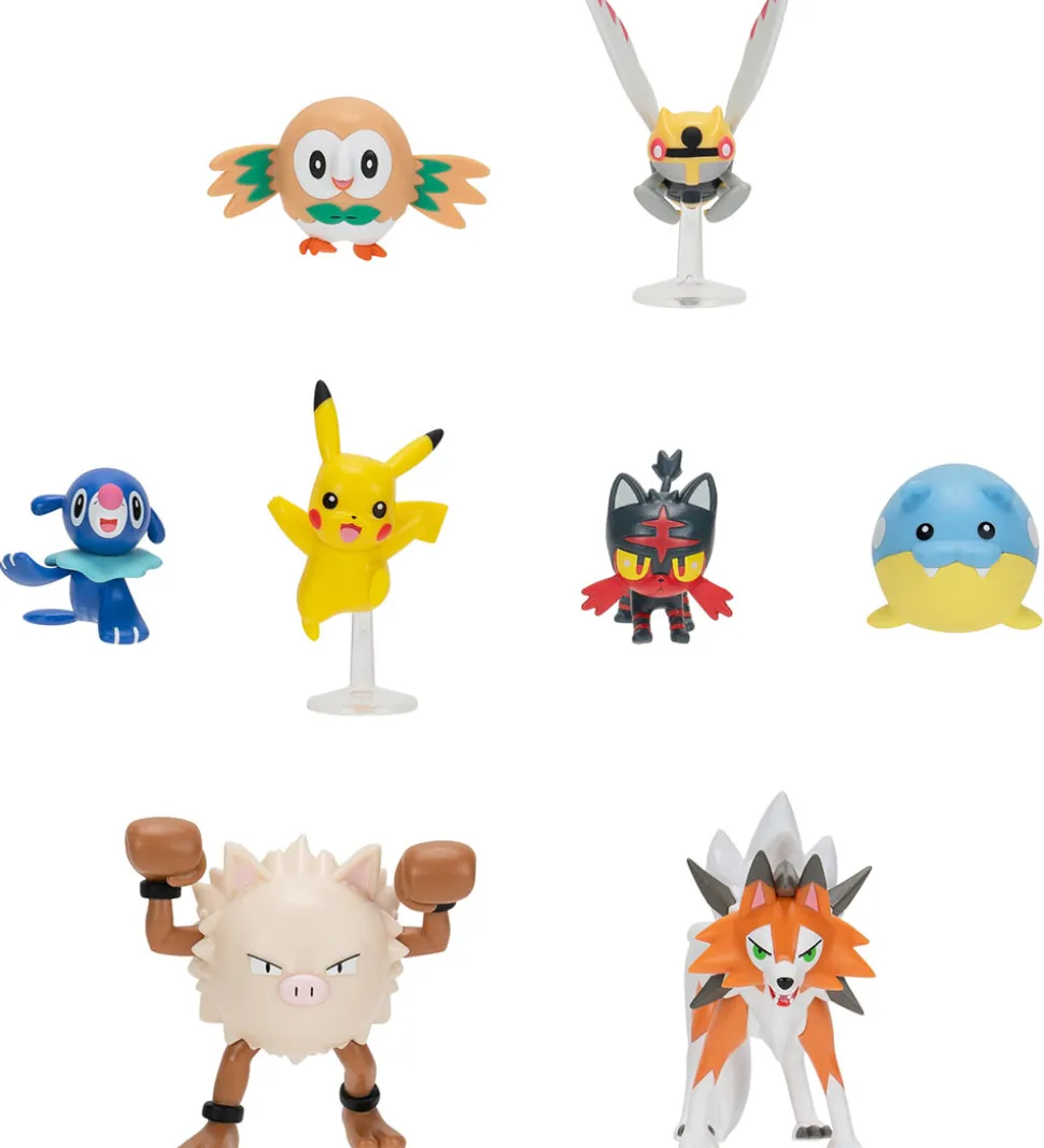 Pokémon Figur - 8-pak - Battle Figure