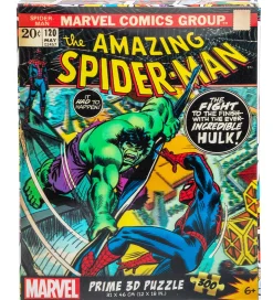 Prime 3D Puzzle Puslespil - 3D - 300 Brikker - Spiderman Comic