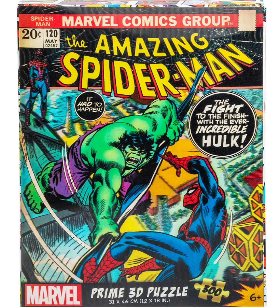 Prime 3D Puzzle Puslespil - 3D - 300 Brikker - Spiderman Comic