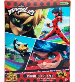 Prime 3D Puzzle Puslespil - 3D - 150 Brikker - Miraculous