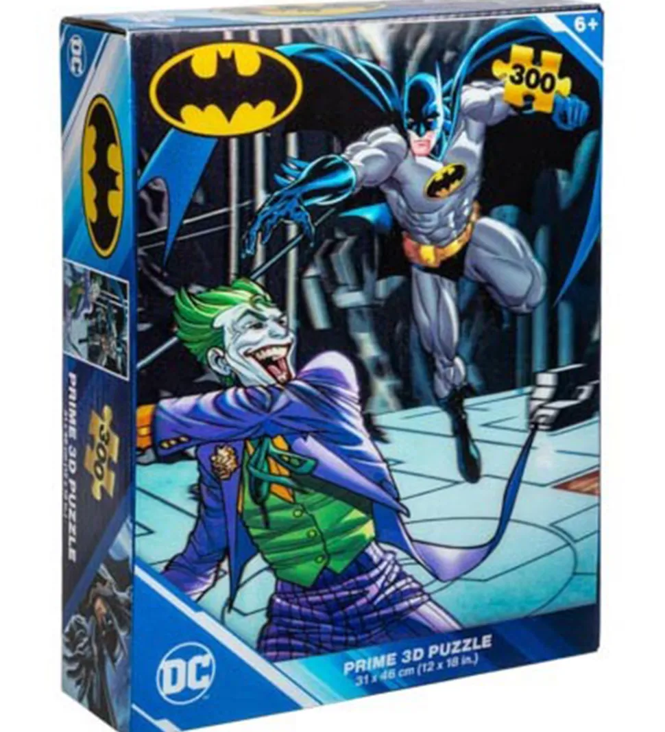 Prime 3D Puzzle Puslespil - 3D - 300 Brikker - Batman vs Joker